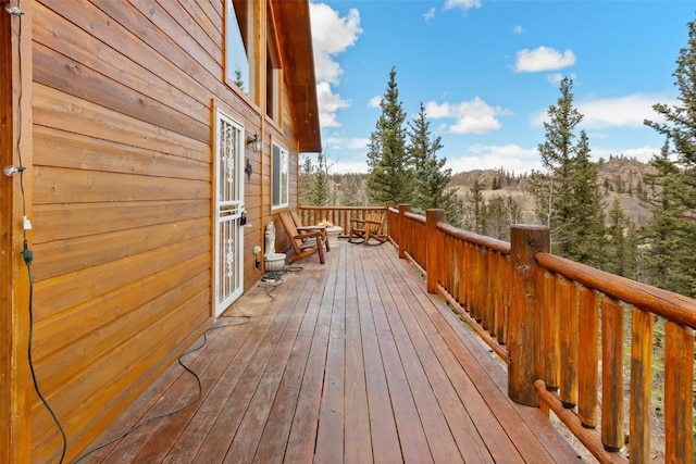36 Gitche Goone Ln, Como, CO 80432 - view of deck