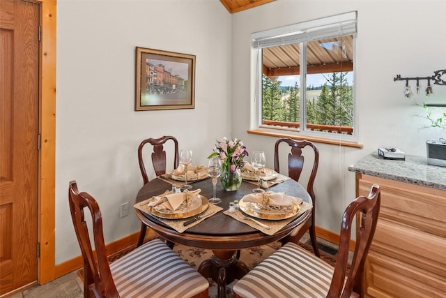 36 Gitche Goone Ln, Como, CO 80432 - dining space featuring baseboards