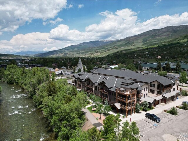 421 Rainbow Dr Unit 12, Silverthorne, CO 80498 - aerial view of a mountainous background