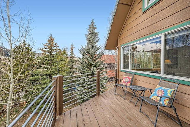 view of deck