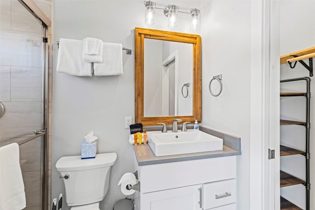 112 Illinois Gulch Rd Unit 6, Breckenridge, CO 80424 - full bath with toilet, vanity, and tiled shower