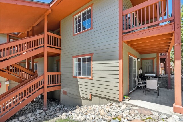 283 Pelican Cir Unit 1703, Breckenridge, CO 80424 - exterior space with a balcony and a patio