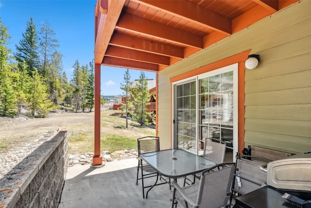 283 Pelican Cir Unit 1703, Breckenridge, CO 80424 - view of patio featuring outdoor dining space
