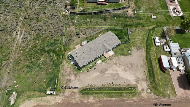 21762 4th Ave, Phippsburg, CO 80469 - aerial view of property's location featuring property parcel outlined
