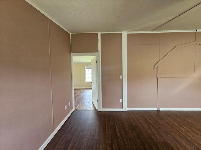 21762 4th Ave, Phippsburg, CO 80469 - unfurnished bedroom featuring wood-type flooring, a textured ceiling, and a closet