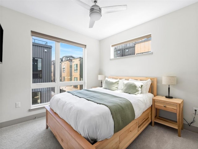62 W 3rd St Unit D, Silverthorne, CO 80498 - bedroom with carpet flooring and ceiling fan