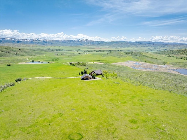 23125 Fawn Creek Rd, Steamboat Springs, CO 80487 - overview of rural landscape featuring a water and mountain view