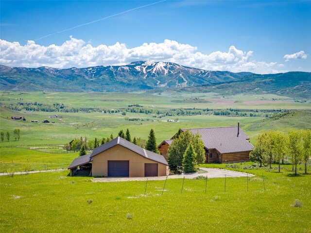 23125 Fawn Creek Rd, Steamboat Springs, CO 80487 - view of mountain background featuring rural landscape