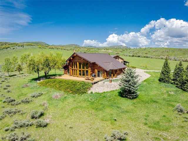 23125 Fawn Creek Rd, Steamboat Springs, CO 80487 - view of rural area with mountains