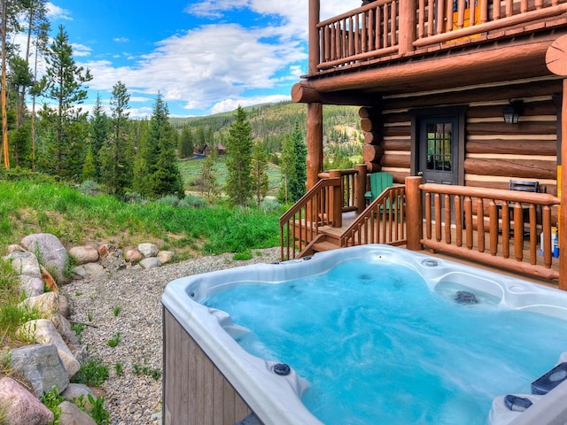 922 Braddock Dr, Breckenridge, CO 80424 - view of pool featuring a hot tub