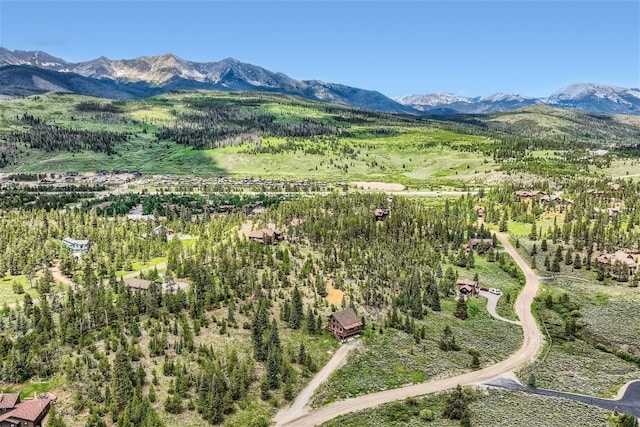 922 Braddock Dr, Breckenridge, CO 80424 - bird's eye view of a mountainous background