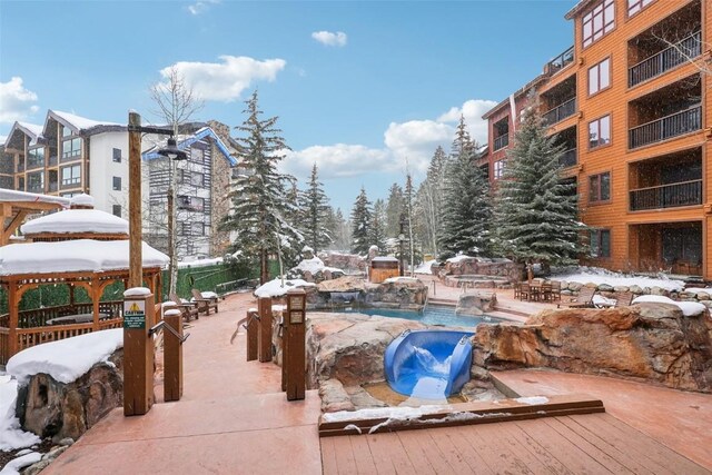 53 Hunki Dori Ct Unit 8806, Keystone, CO 80435 - surrounding community with a gazebo