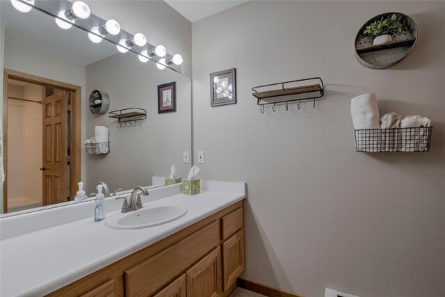 116 Blue Grouse Ln, Silverthorne, CO 80498 - bathroom featuring vanity and a shower