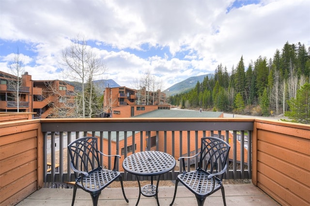 1473 E Keystone Rd Unit 2933, Keystone, CO 80435 - deck featuring a mountain view