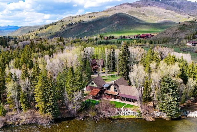 44 Maverick Way, Silverthorne, CO 80498 - aerial view of property and surrounding area with a water and mountain view
