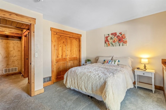 471 Mountain Vista Cir Unit 1, Steamboat Springs, CO 80487 - carpeted bedroom with baseboards and a closet