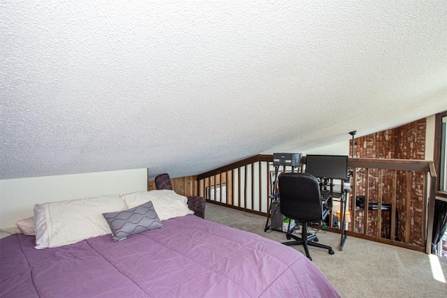 7237 Ryan Gulch Rd Unit 307, Silverthorne, CO 80498 - carpeted bedroom featuring a textured ceiling and an office area