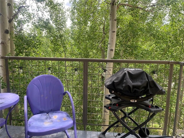 7237 Ryan Gulch Rd Unit 307, Silverthorne, CO 80498 - balcony with a grill
