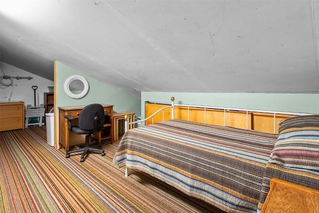 9430 Ryan Gulch Rd Unit 9453, Silverthorne, CO 80498 - carpeted bedroom with lofted ceiling