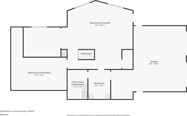 306 Robertson Ln, Breckenridge, CO 80424 - home floor plan