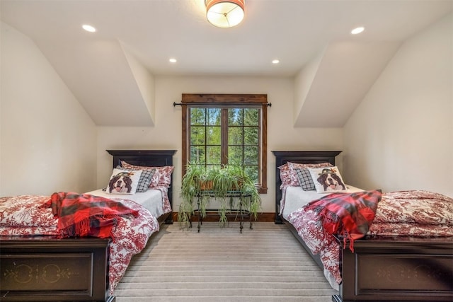 215 Royal Tiger Rd, Breckenridge, CO 80424 - carpeted bedroom featuring recessed lighting