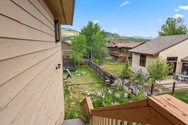 336 N Chipmunk Cir, Silverthorne, CO 80498 - view of yard featuring a mountain view