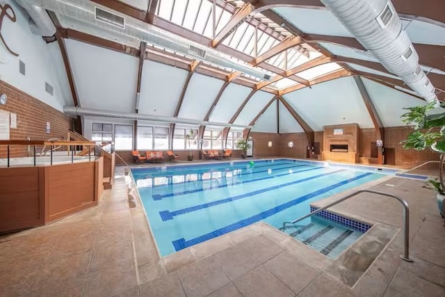 723 Meadow Creek Dr Unit B, Frisco, CO 80443 - view of indoor community pool