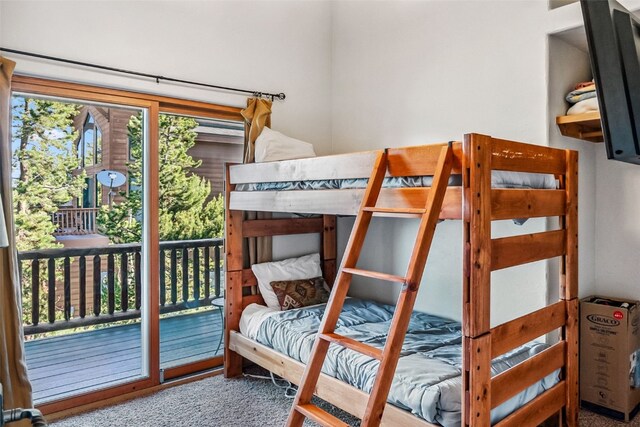 180 Emmett Lode Rd, Breckenridge, CO 80424 - bedroom with access to outside and carpet floors