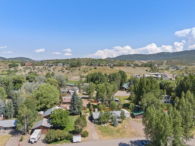 2646 Riverside Dr Unit A, Steamboat Springs, CO 80487 - aerial view of property and surrounding area with a mountainous background