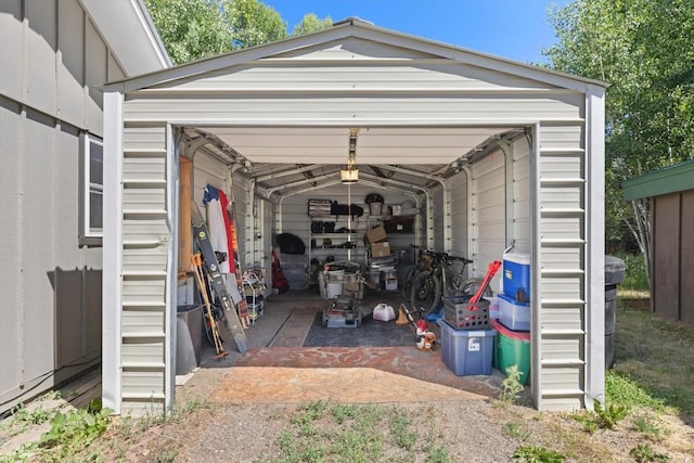 2646 Riverside Dr Unit A, Steamboat Springs, CO 80487 - garage featuring a garage door opener
