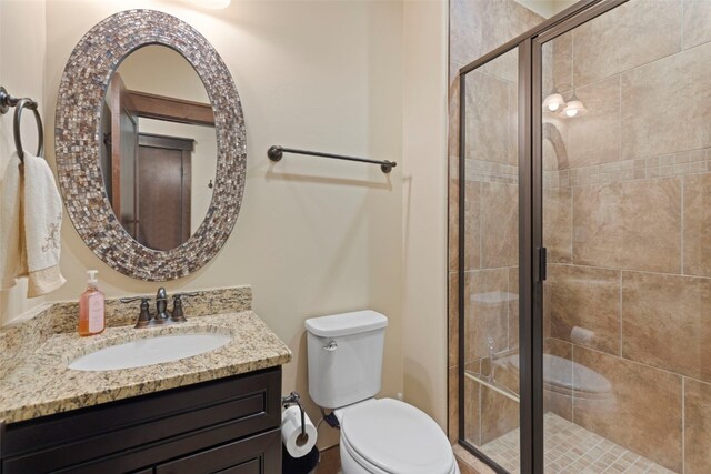 799 Independence Rd Unit 799, Keystone, CO 80435 - bathroom featuring vanity and a shower stall