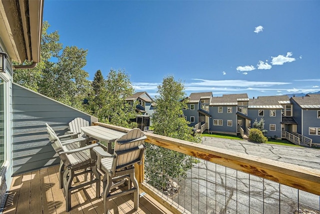 exterior space featuring a residential view