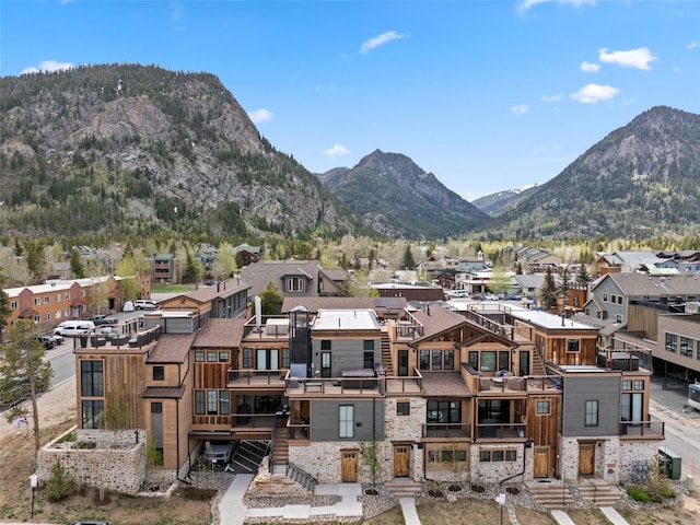 317 Granite St Unit 3, Frisco, CO 80443 - mountain view featuring nearby suburban area