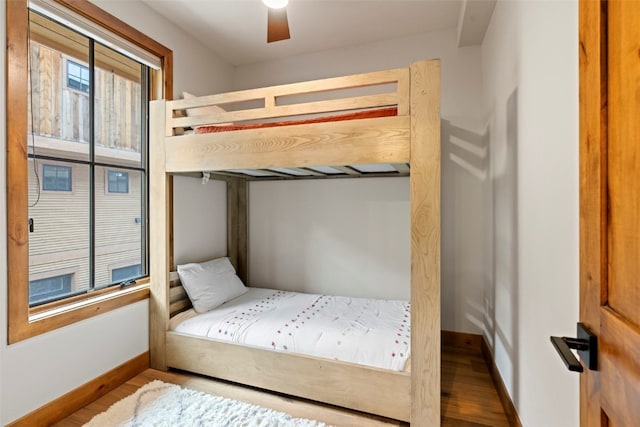 317 Granite St Unit 3, Frisco, CO 80443 - bedroom with baseboards and wood finished floors