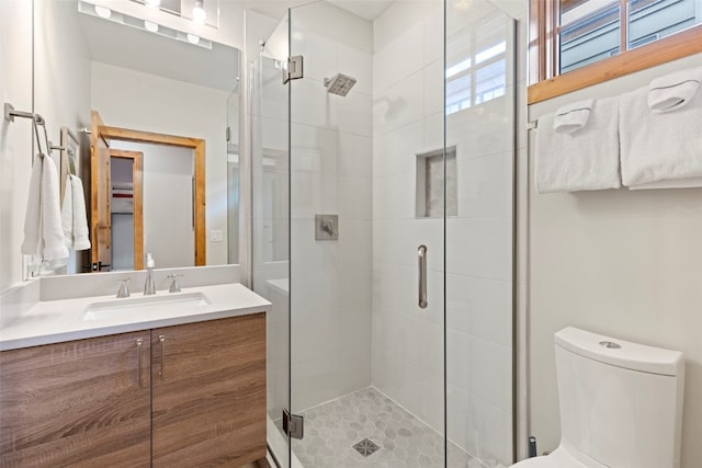 317 Granite St Unit 3, Frisco, CO 80443 - full bath featuring vanity, a stall shower, and toilet