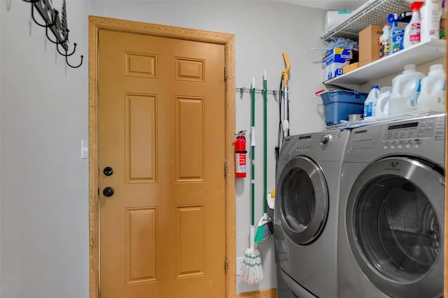 216 Ambush Ln, Jefferson, CO 80456 - washroom with separate washer and dryer