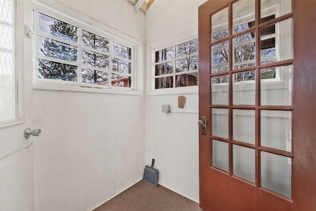 401 Moffat Ave, Oak Creek, CO 80467 - doorway with carpet flooring