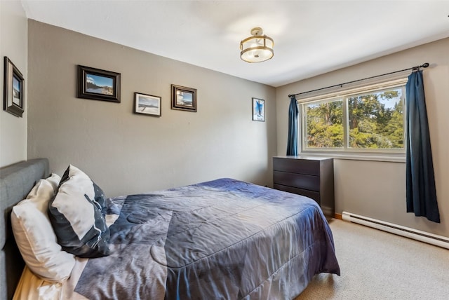 876 Broken Lance Dr Unit 876, Breckenridge, CO 80424 - carpeted bedroom with a baseboard radiator and baseboards