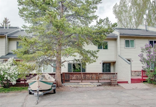 8 Sequoia Ct Unit 8, Steamboat Springs, CO 80487 - back of house with a deck