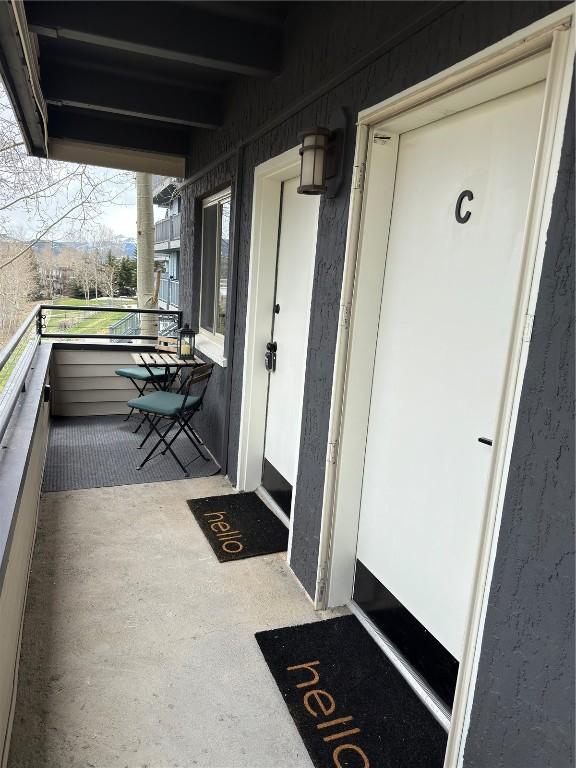 view of property entrance