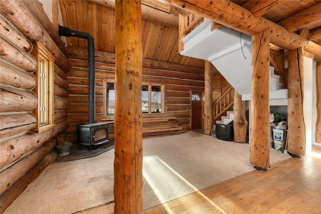 57785 Saturn Ct, Clark, CO 80428 - interior space with stairway