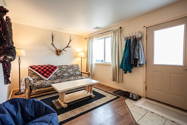 420 County Road 64, Craig, CO 81625 - living area featuring visible vents and wood finished floors