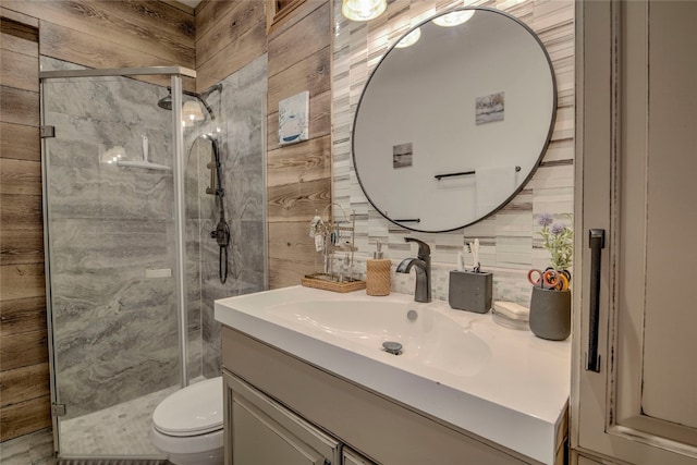 14 Rock Springs Rd, Breckenridge, CO 80424 - bathroom with toilet, vanity, and a stall shower