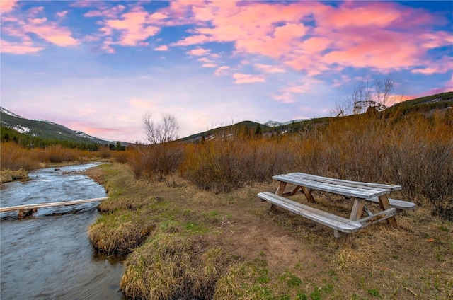 14 Rock Springs Rd, Breckenridge, CO 80424 - dock with a mountain view