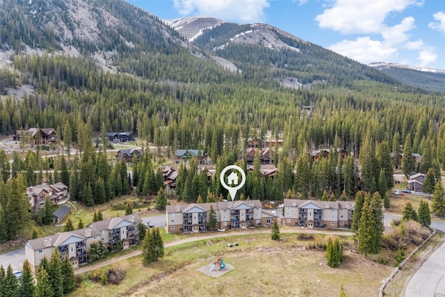 67 Peaks View Ct Unit 232, Blue River, CO 80424 - view of mountain background featuring a forest