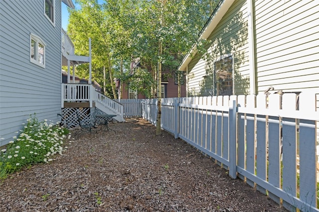 211 S High St, Breckenridge, CO 80424 - view of yard with fence