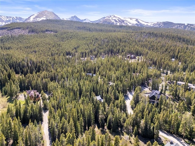 50 Sunset Dr, Breckenridge, CO 80424 - aerial view of a forest and mountains