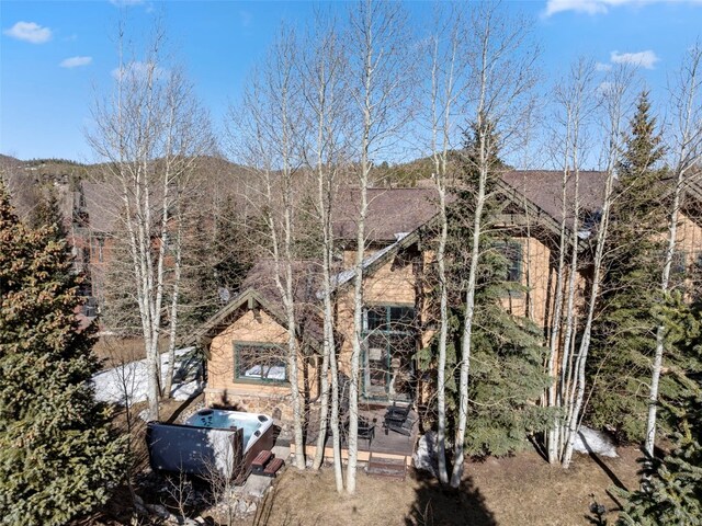 73 Chestnut Ln Unit 73, Breckenridge, CO 80424 - exterior space with stone siding