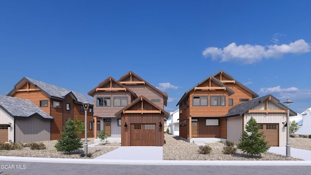 371 Buckhorn Cir, Granby, CO 80446 - view of front of home with a garage and driveway
