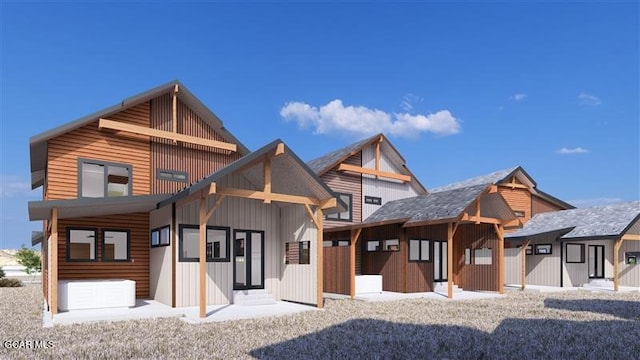 371 Buckhorn Cir, Granby, CO 80446 - view of front of home featuring board and batten siding and entry steps